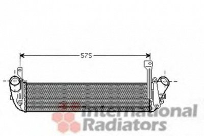VAN WEZEL 43004346 -  Интеркулер